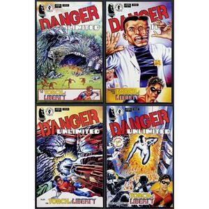 Danger Unlimited #1-4 Complete Set Dark Horse Legend 1994 John Byrne NM-